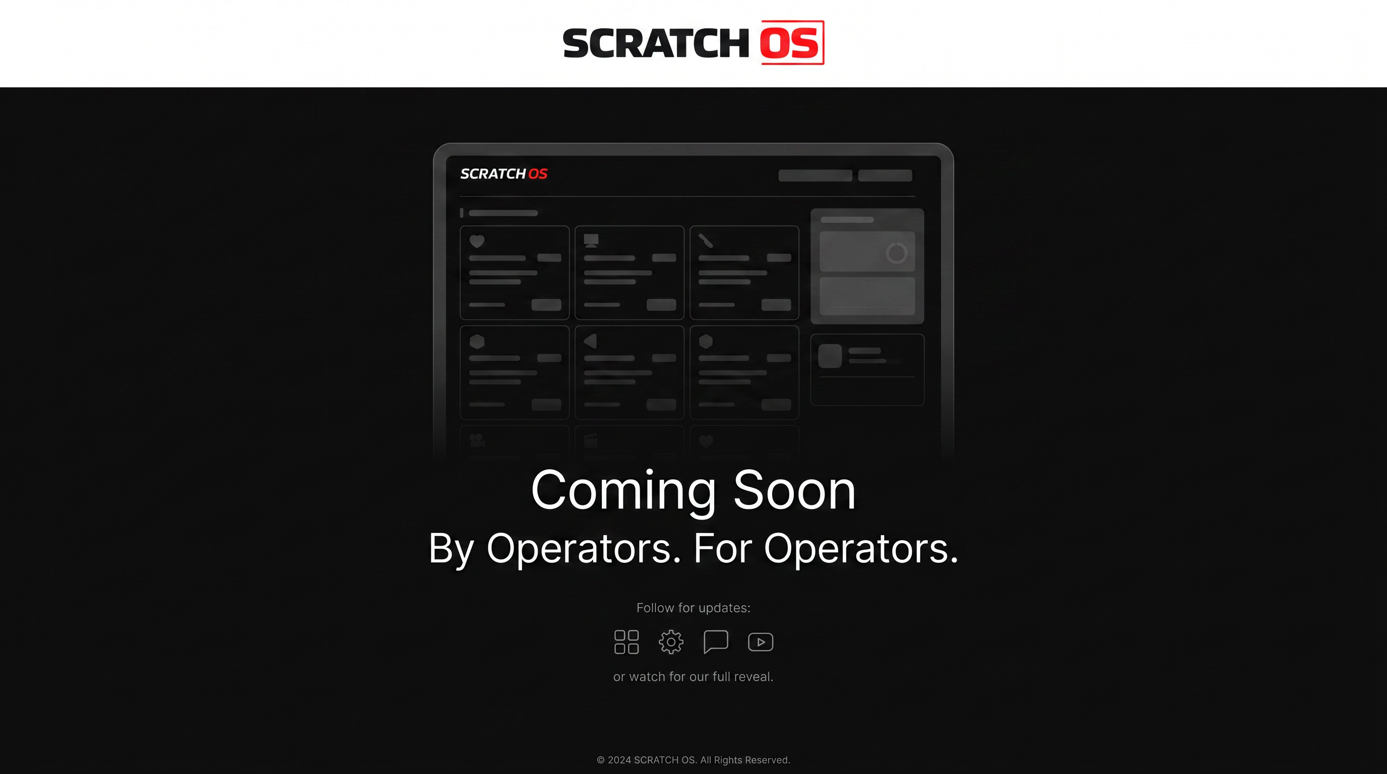 Scratch OS Coming Soon